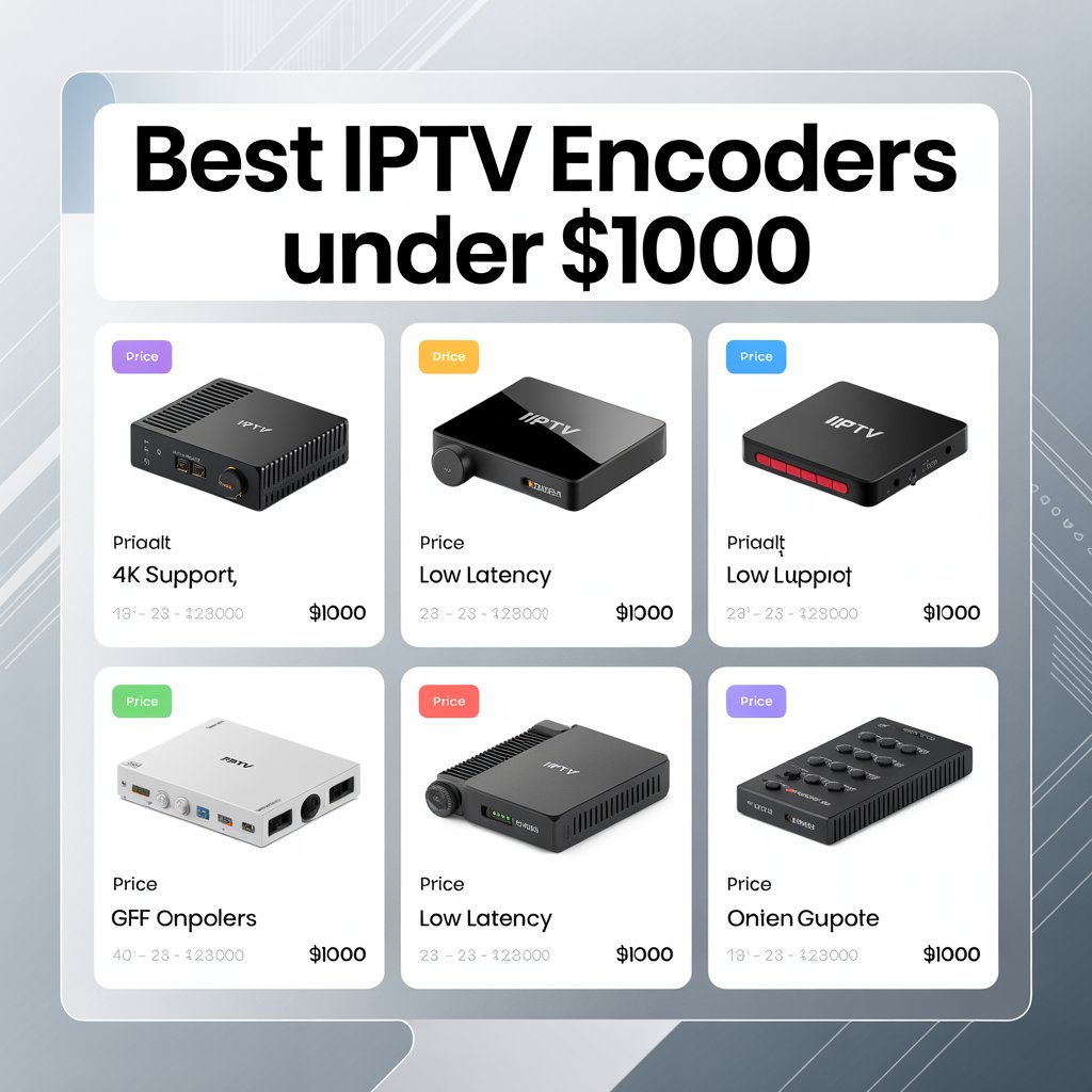 IPTV Encoder Under $1000