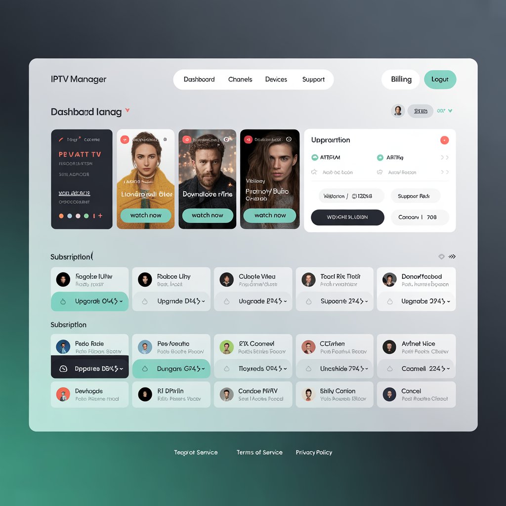 IPTV Subscription Dashboard: The Ultimate Guide for Service Providers and Users