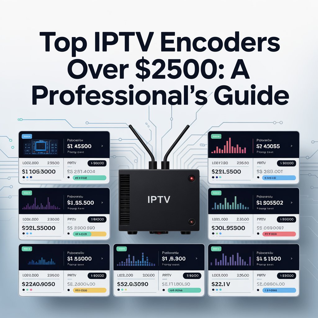 IPTV Encoder Over $2500: The Ultimate Buyer’s Guide for Professional Broadcasters