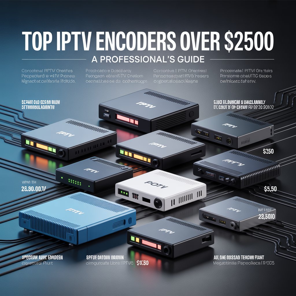 IPTV Encoder Over $2500: The Ultimate Buyer’s Guide for Professional Broadcasters