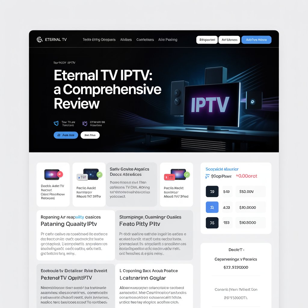 Eternal TV IPTV: The Complete Expert Guide for Features, Setup, Safety & Best Alternatives