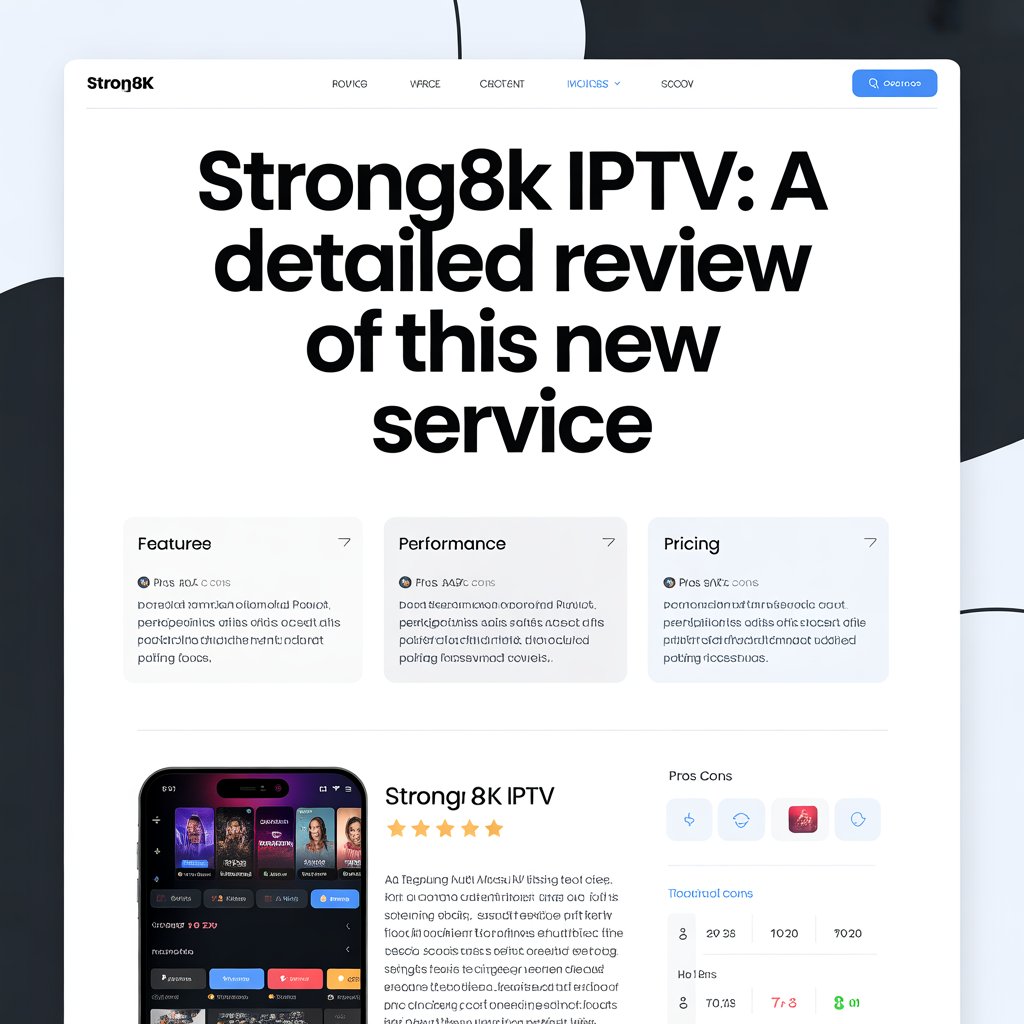 Strong8K IPTV: The Ultimate Guide to Next-Level Ultra HD Streaming in 2025
