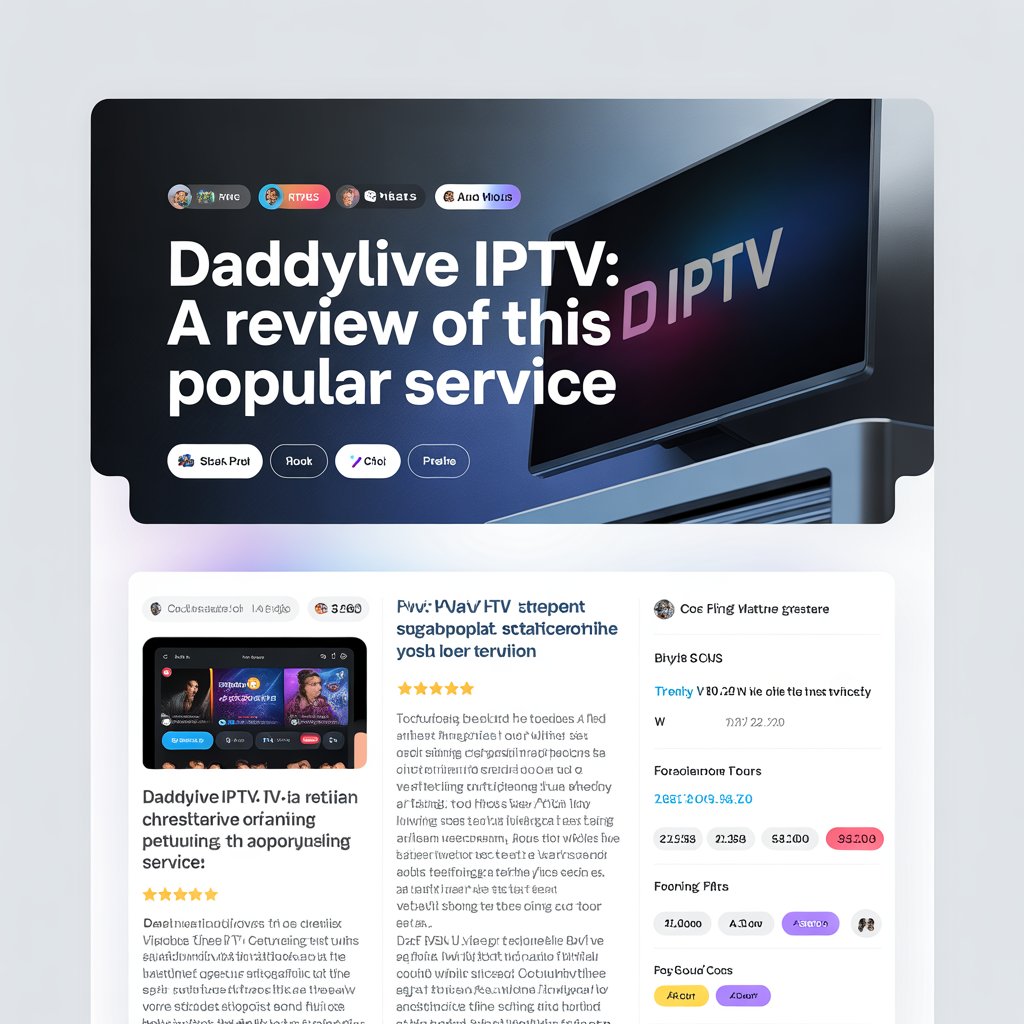 Daddylive IPTV: Complete Expert Guide to Streaming Live Sports & TV in 2025