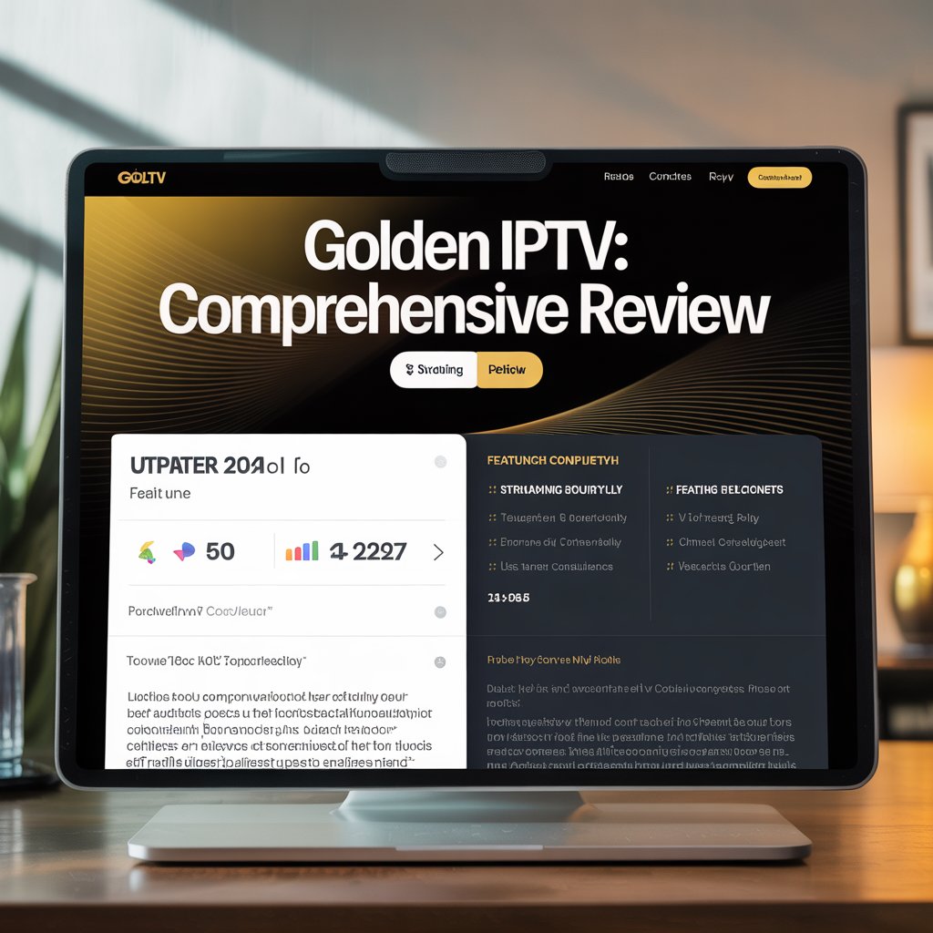 Golden IPTV: The Complete Expert Guide to Premium IPTV Streaming in 2025