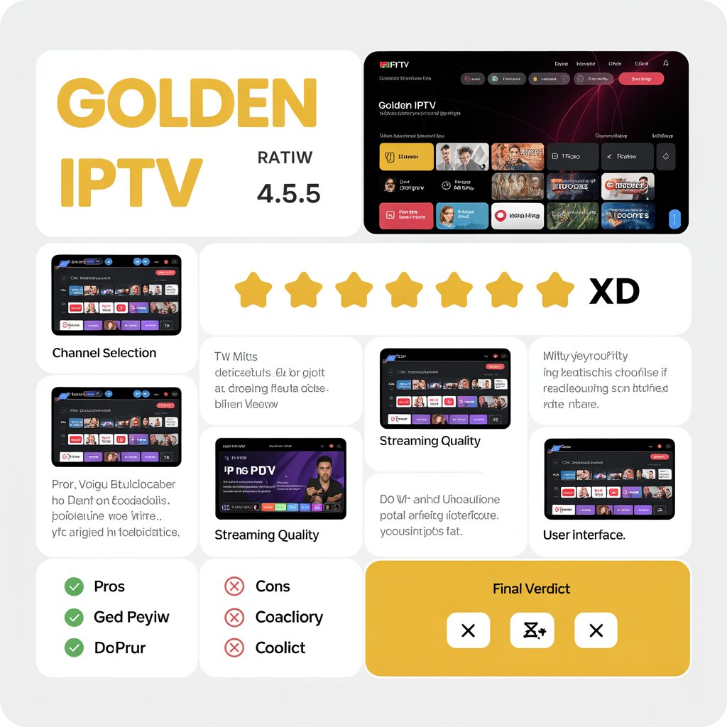 Golden IPTV: The Complete Expert Guide to Premium IPTV Streaming in 2025