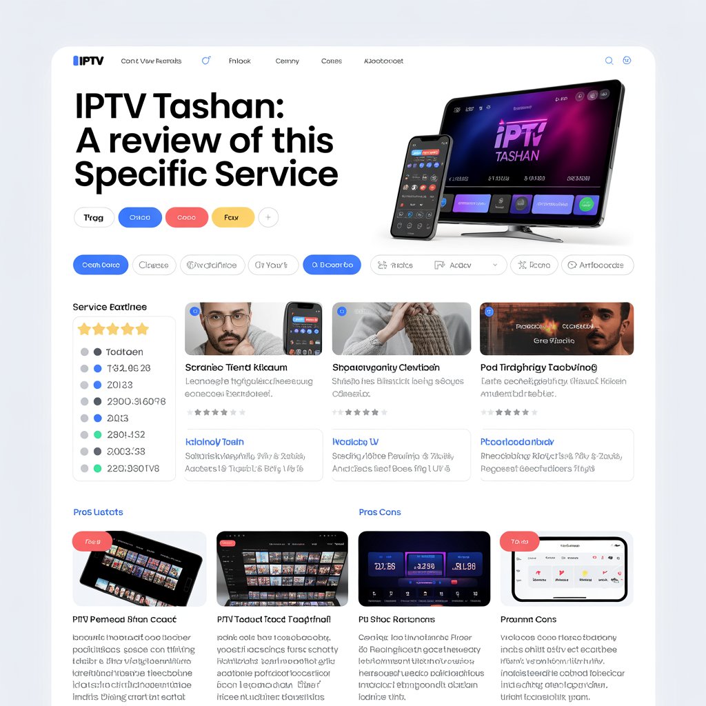 IPTV Tashan: The Ultimate Expert Guide for Choosing a Reliable IPTV Service
