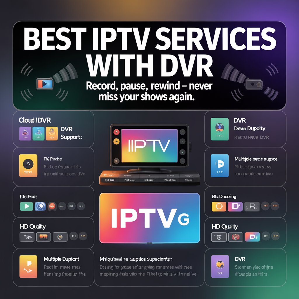 IPTV with DVR: The Ultimate Guide to Recording, Streaming, and Watching TV on Your Terms